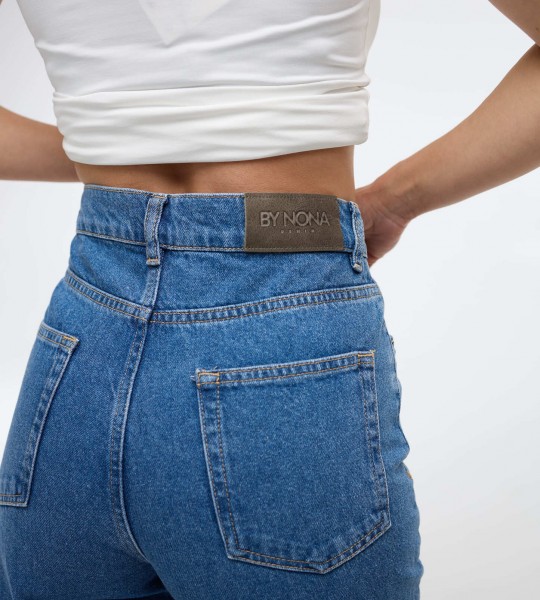 Джинси Classic Fit Indigo | Showroom By Nona — зображення 3