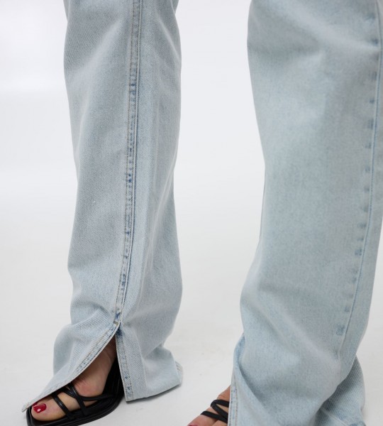 Джинси Cutout High Rise Блакитні | Showroom By Nona — зображення 5 Джинси Cutout High Rise Блакитні | Showroom By Nona — зображення 5