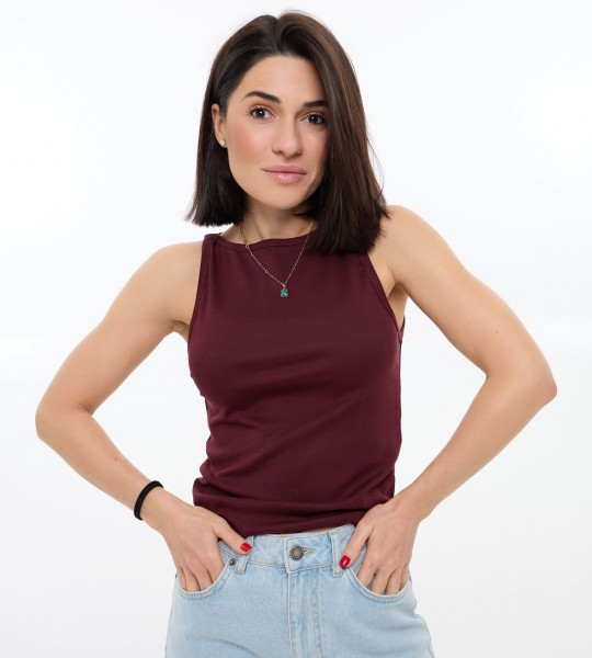 Майка Sleeveless Base Бордо