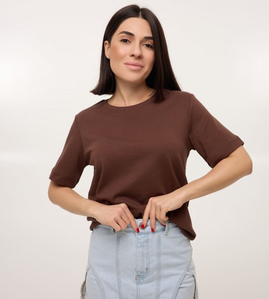 Футболка Comfort Cotton Шоколад