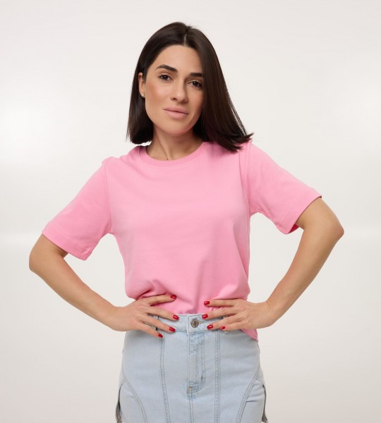 Футболка Comfort Cotton Рожева