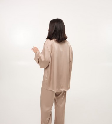 Костюм Silk Touch Капучіно | Showroom By Nona — зображення 5