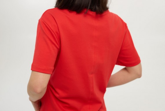 Футболка Classic Center Seam Червона