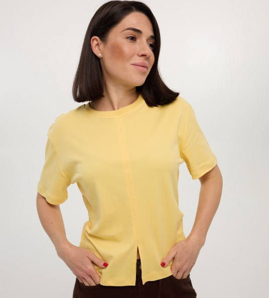 Футболка Classic Center Seam Жовта