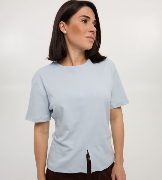 Футболка Classic Center Seam Блакитна
