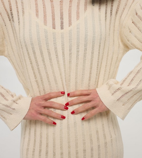 Сукня Air Flow Бежева | Showroom By Nona — зображення 3 Сукня Air Flow Бежева | Showroom By Nona — зображення 3