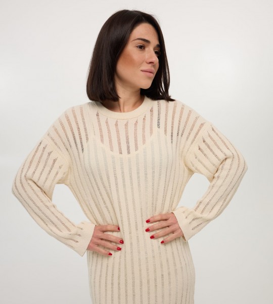 Сукня Air Flow Бежева | Showroom By Nona — зображення 4 Сукня Air Flow Бежева | Showroom By Nona — зображення 4