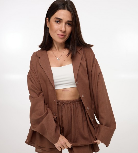 Костюм Comfort Linen Шоколад