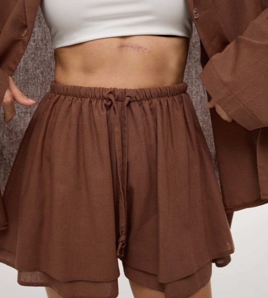 Костюм Comfort Linen Шоколад | Showroom By Nona — зображення 7 Костюм Comfort Linen Шоколад | Showroom By Nona — зображення 7