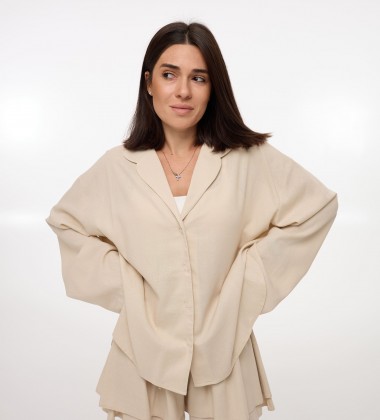 Костюм Comfort Linen Беж | Showroom By Nona