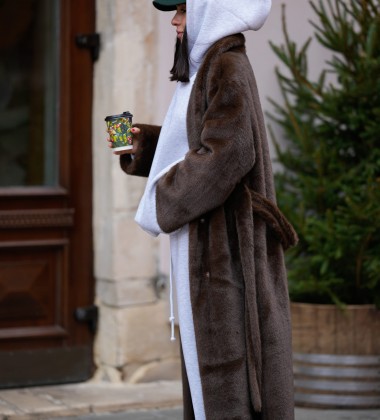 Шуба Fur Noir Prestige Chocolate | Showroom By Nona — зображення 2 Шуба Fur Noir Prestige Chocolate | Showroom By Nona — зображення 2