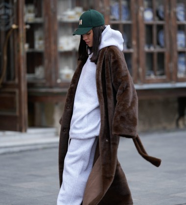 Шуба Fur Noir Prestige Chocolate | Showroom By Nona