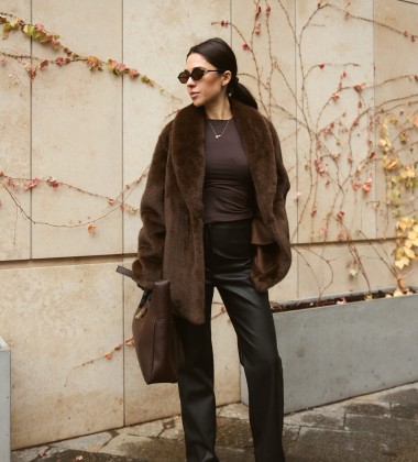 Шуба Fur Luxe Mocha | Showroom By Nona — зображення 10 Шуба Fur Luxe Mocha | Showroom By Nona — зображення 10