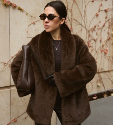 Шуба Fur Luxe Mocha | Showroom By Nona
