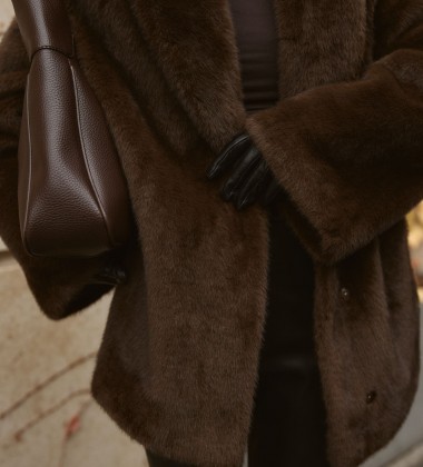 Шуба Fur Luxe Mocha | Showroom By Nona — зображення 11 Шуба Fur Luxe Mocha | Showroom By Nona — зображення 11