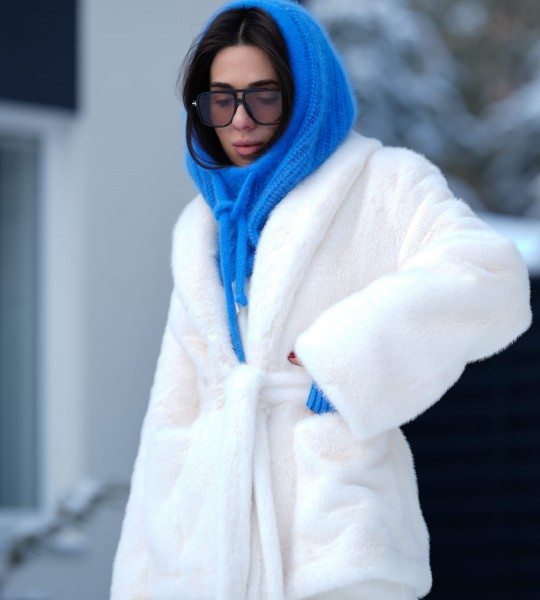 Шуба Soft Cloud Milk | Showroom By Nona — зображення 2