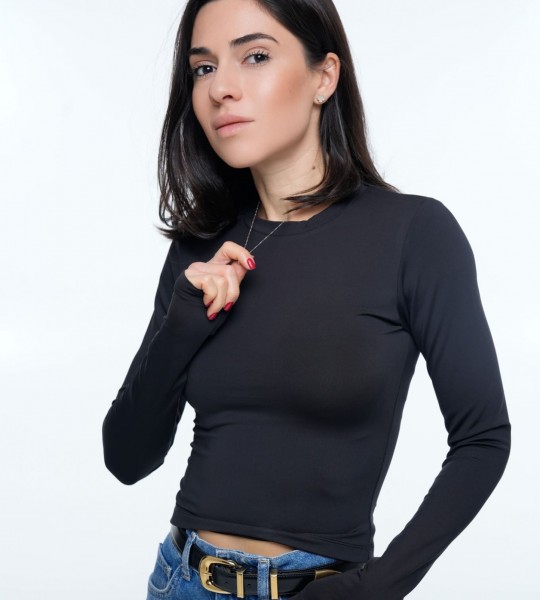 Лонгслів Smooth Touch Black