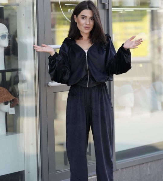 Костюм Velour Style Чорний