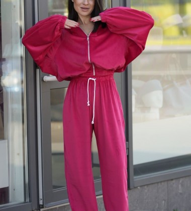 Костюм Velour Style Червоний | Showroom By Nona