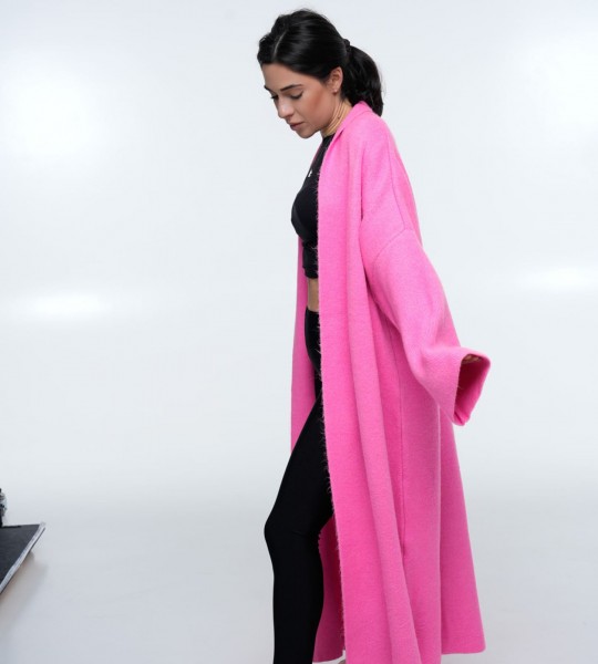 Кардиган Long Warm Knit Barbie | Showroom By Nona — зображення 6