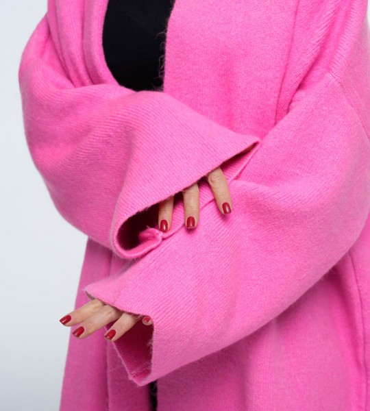 Кардиган Long Warm Knit Barbie | Showroom By Nona — зображення 3