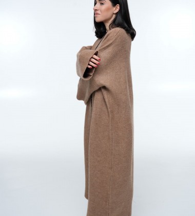 Кардиган Long Warm Knit Кемел | Showroom By Nona — зображення 6 Кардиган Long Warm Knit Кемел | Showroom By Nona — зображення 6