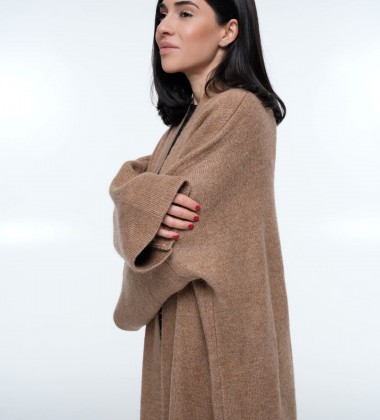 Кардиган Long Warm Knit Кемел | Showroom By Nona — зображення 4 Кардиган Long Warm Knit Кемел | Showroom By Nona — зображення 4