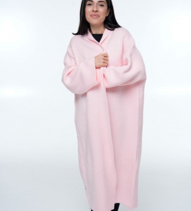 Кардиган Long Warm Knit Персик | Showroom By Nona