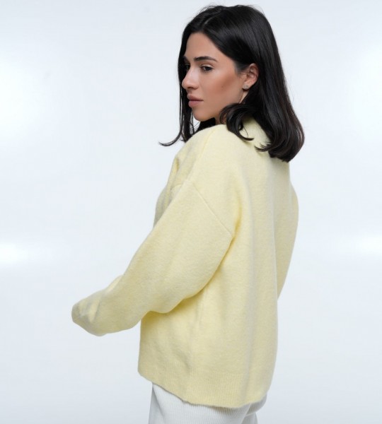 Светр Cozy Aura Light Lemon | Showroom By Nona — зображення 2 Светр Cozy Aura Light Lemon | Showroom By Nona — зображення 2