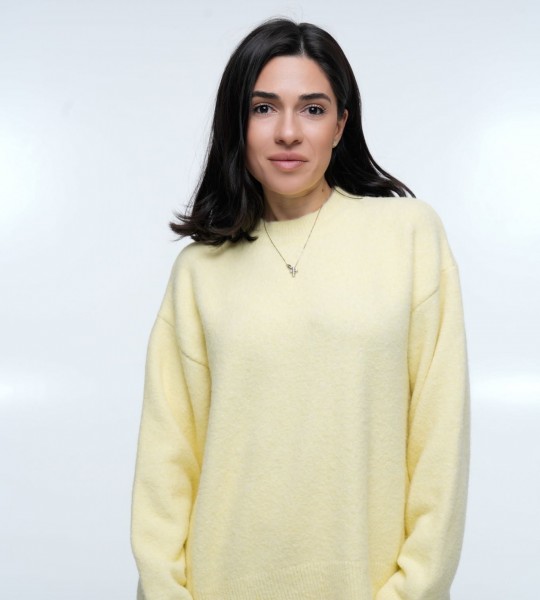 Светр Cozy Aura Light Lemon