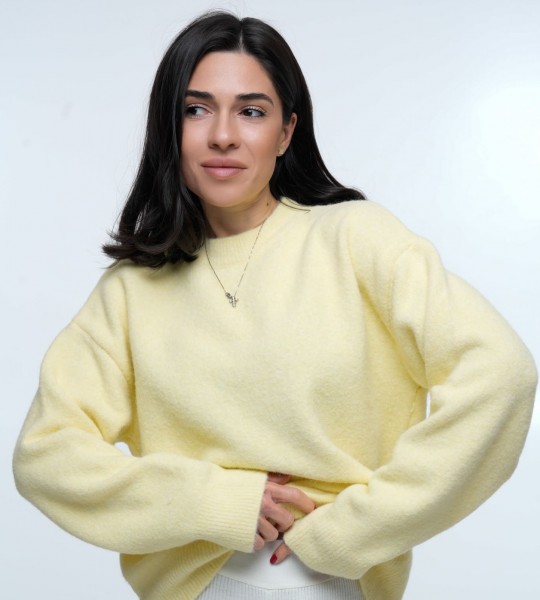 Светр Cozy Aura Light Lemon | Showroom By Nona — зображення 5 Светр Cozy Aura Light Lemon | Showroom By Nona — зображення 5