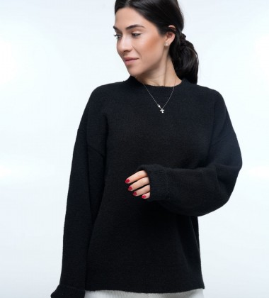 Светр Cozy Aura Чорний | Showroom By Nona — зображення 2