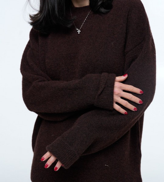 Светр Cozy Aura Chocolate | Showroom By Nona — зображення 4