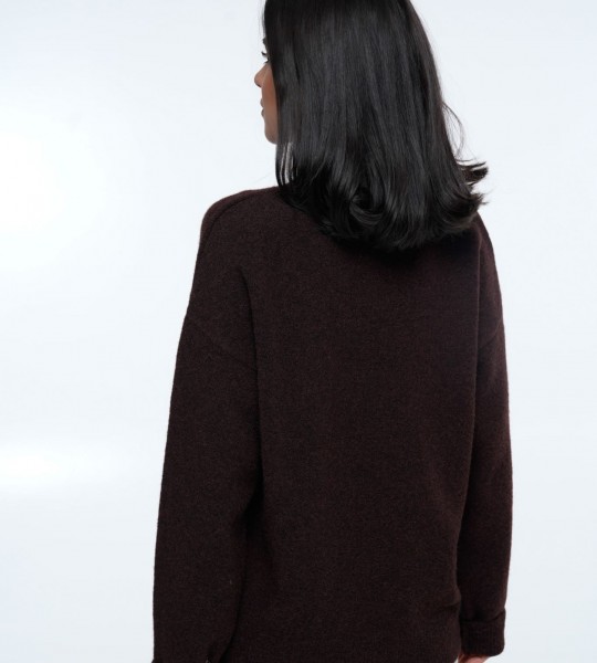 Светр Cozy Aura Chocolate | Showroom By Nona — зображення 3