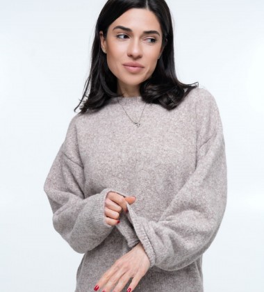 Светр Cozy Aura Sand Melange | Showroom By Nona