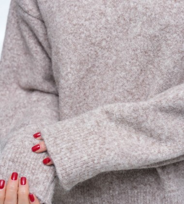 Светр Cozy Aura Sand Melange | Showroom By Nona — зображення 6