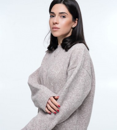 Светр Cozy Aura Sand Melange | Showroom By Nona — зображення 5