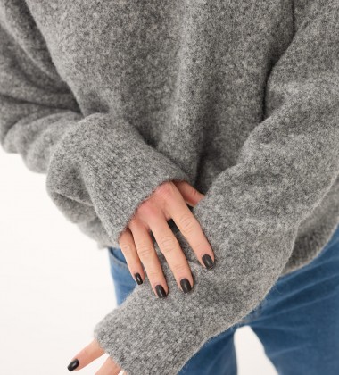 Светр Cozy Aura Графіт | Showroom By Nona — зображення 3 Светр Cozy Aura Графіт | Showroom By Nona — зображення 3