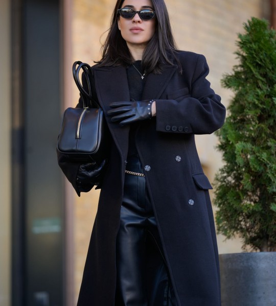 Пальто Elegant Line Black | Showroom By Nona — зображення 2 Пальто Elegant Line Black | Showroom By Nona — зображення 2