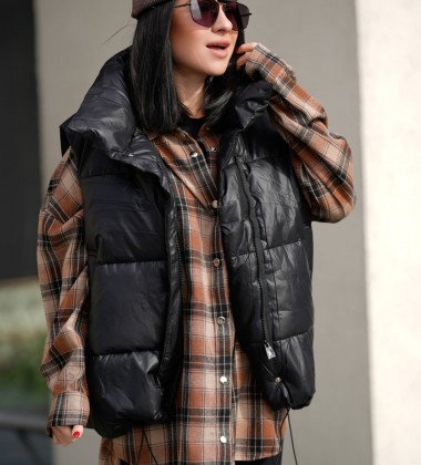 Жилетка Glow Black | Showroom By Nona