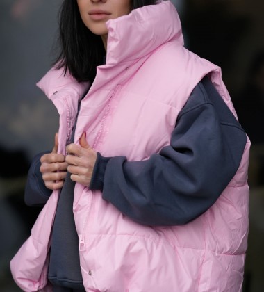 Жилетка Glow Pink | Showroom By Nona — зображення 3 Жилетка Glow Pink | Showroom By Nona — зображення 3