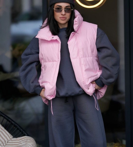 Жилетка Glow Pink | Showroom By Nona — зображення 4