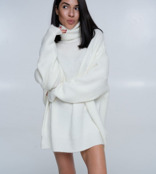 Светр Oversize Warm Hug Білий