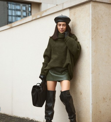 Светр Oversize Warm Hug Хакі | Showroom By Nona