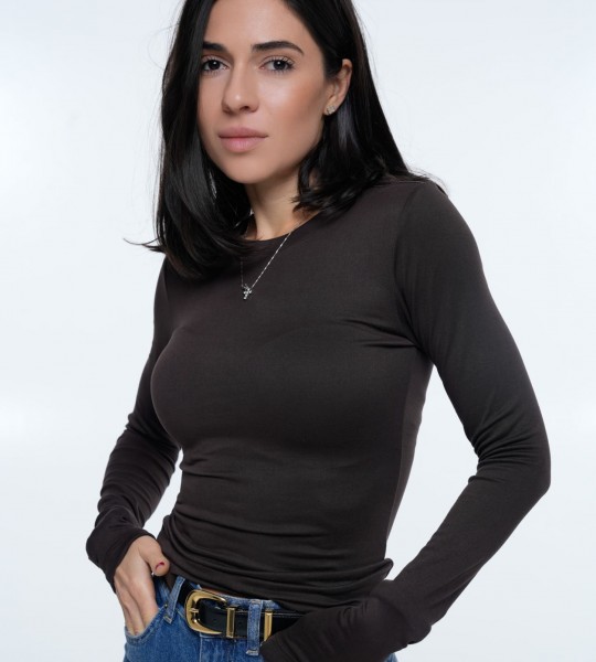 Лонгслів Pure Smooth Chocolate