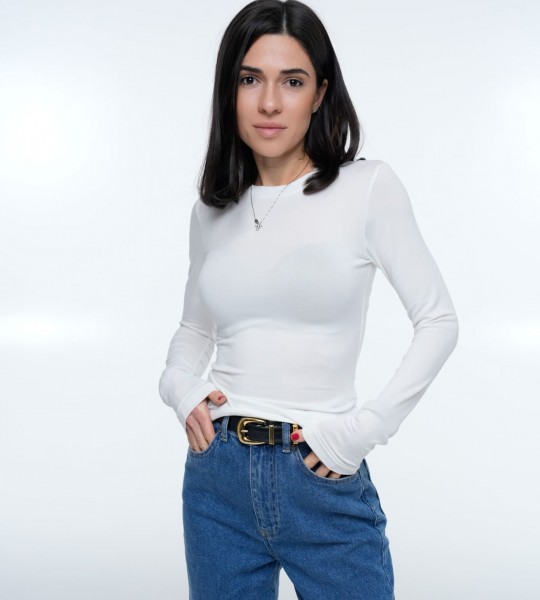 Лонгслів Pure Smooth Milk | Showroom By Nona — зображення 2