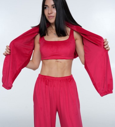 Костюм Soft Glow Червоний | Showroom By Nona — зображення 2 Костюм Soft Glow Червоний | Showroom By Nona — зображення 2