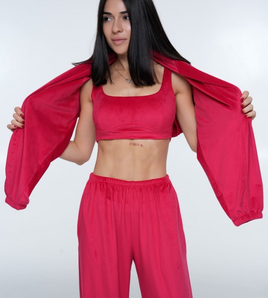 Костюм Soft Glow Червоний | Showroom By Nona — зображення 2 Костюм Soft Glow Червоний | Showroom By Nona — зображення 2