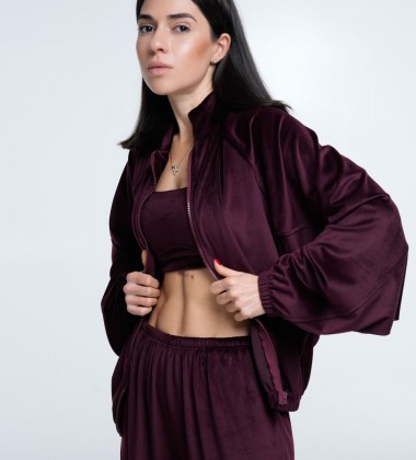 Костюм Soft Glow Вино | Showroom By Nona — зображення 4 Костюм Soft Glow Вино | Showroom By Nona — зображення 4