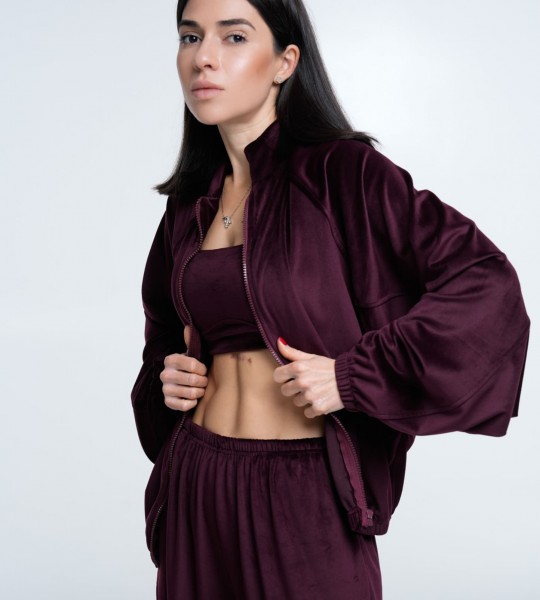 Костюм Soft Glow Вино | Showroom By Nona — зображення 4